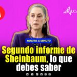 Claudia Sheinbaum rinde su Segundo Informe desde Palacio Nacional, esto destaca