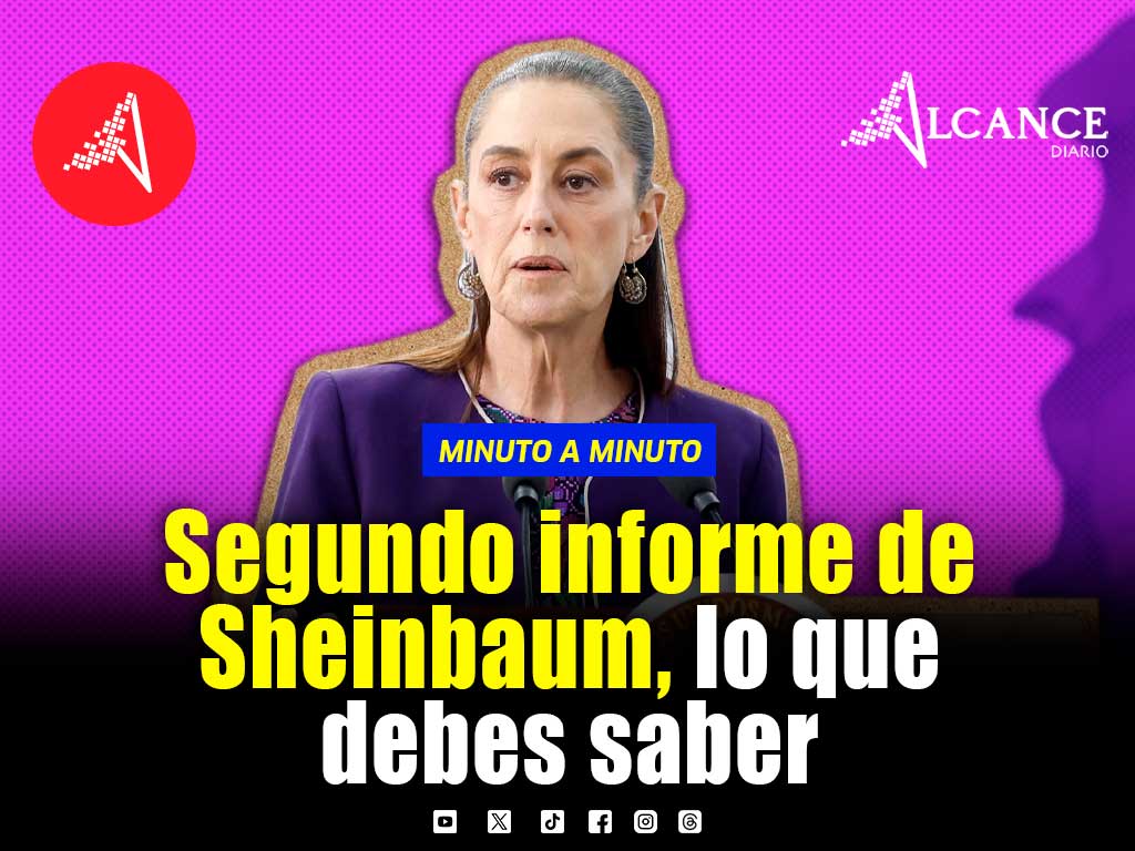 Claudia Sheinbaum rinde su Segundo Informe desde Palacio Nacional, esto destaca