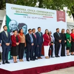 Encabeza Tonantzin Fernández ceremonia conmemorativa de la Independencia de México