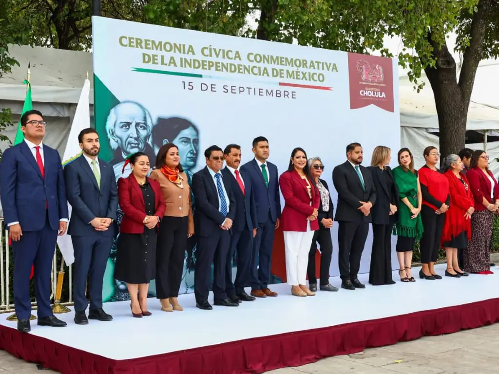 Encabeza Tonantzin Fernández ceremonia conmemorativa de la Independencia de México