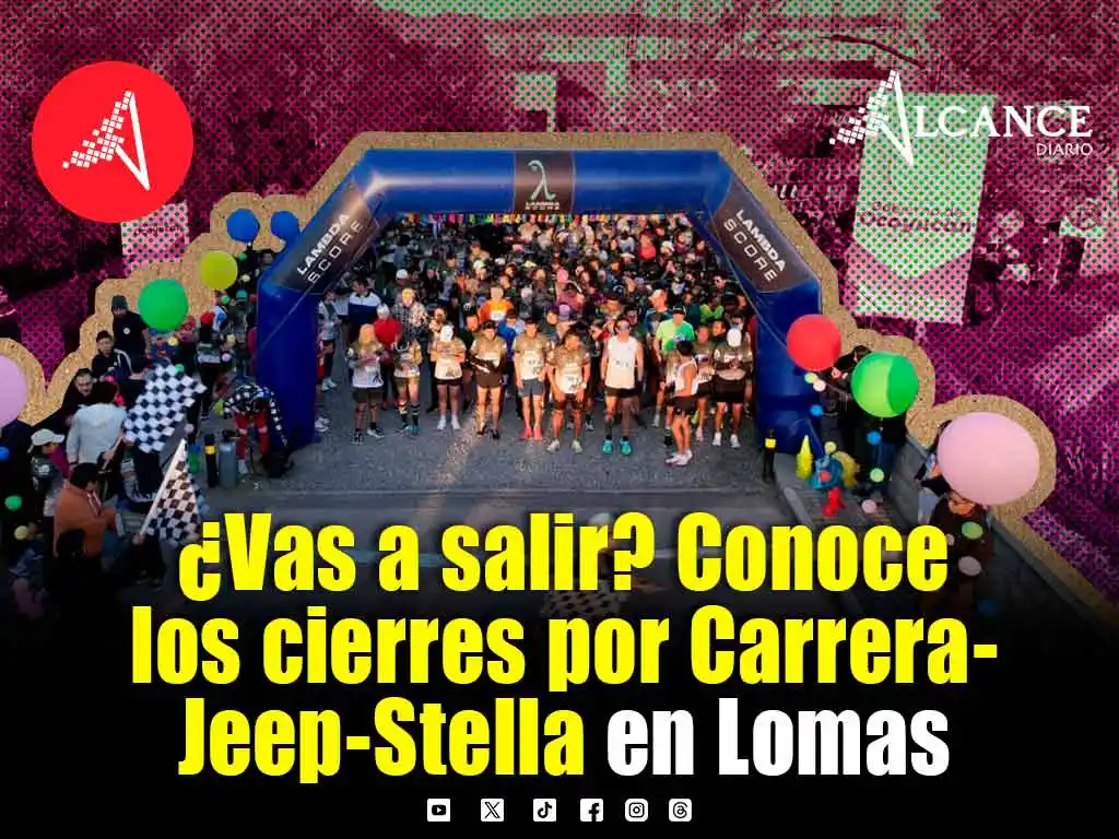 ¡Atención Lomas! Habrá cierres viales por la Carrera Jeep-Stella este 20 de septiembre