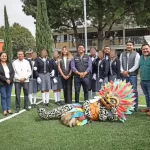 Entrega Omar Muñoz cancha de fútbol en Sanctorum 