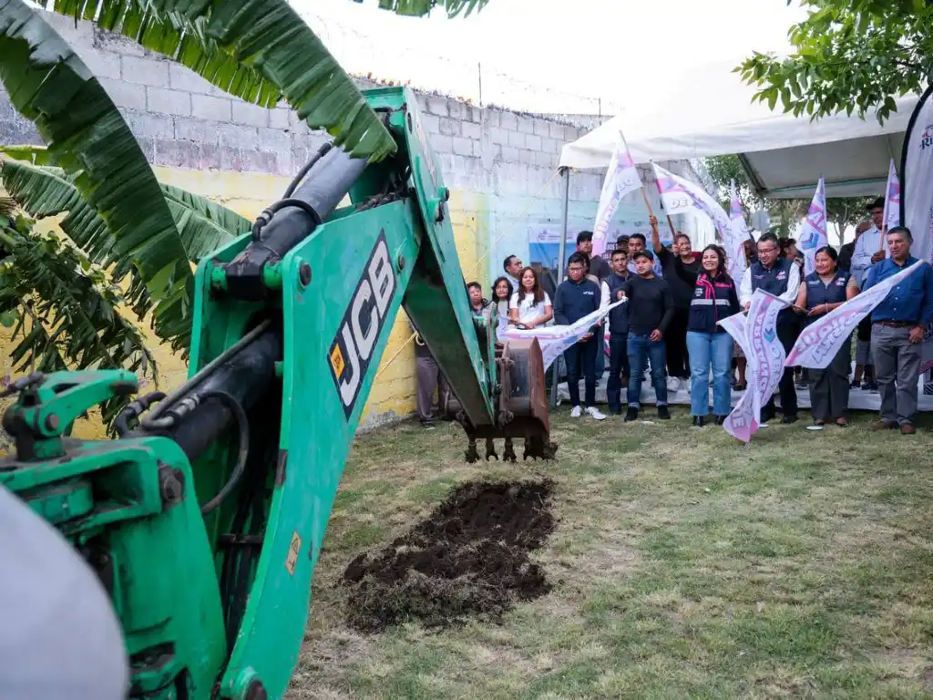 Inicia Lupita Cuautle construcción de Parque Lineal en la colonia Lázaro Cárdenas