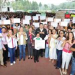 Gobierno del Estado entrego 31 apoyos del Programa de Obra Comunitaria a la Microrregión 06