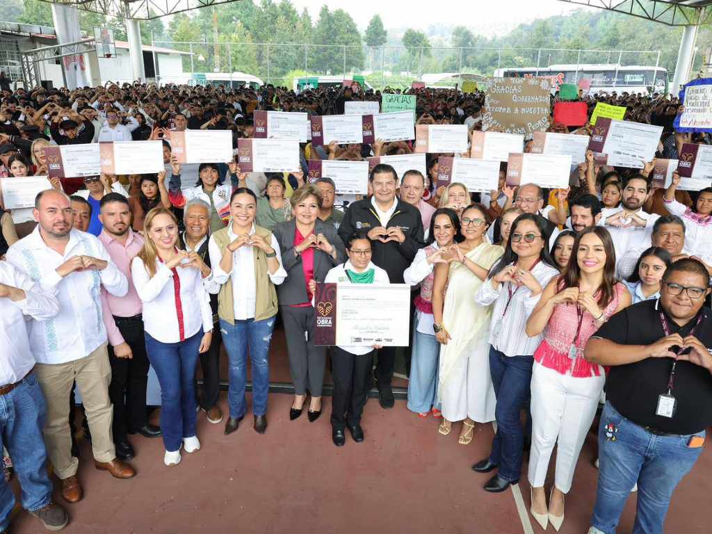 Gobierno del Estado entrego 31 apoyos del Programa de Obra Comunitaria