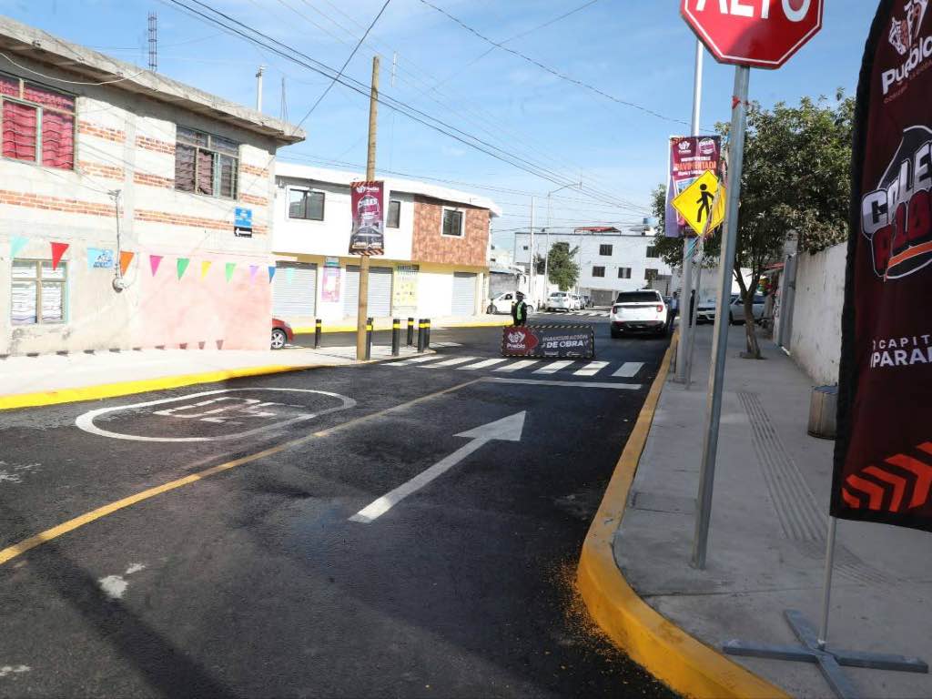 Inauguran pavimentación de la calle 5 Oriente en colonia El Salvador; beneficiará a casi 15 mil habitantes