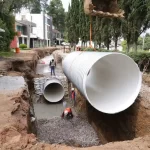 Zacatlán reduce riesgo de inundaciones con nuevo colector pluvial